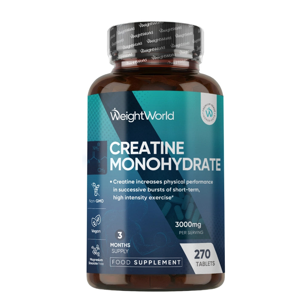 WeightWorld Créatine monohydrate 3000 mg - 270 comprimés