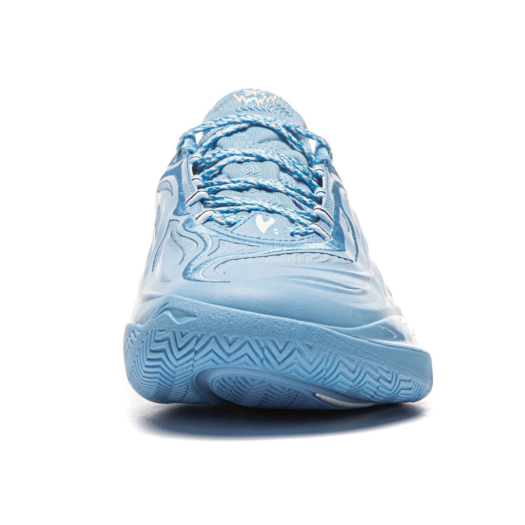 EU43 2/3 LI-NING Wade 808 5 Ultra V2 Chaussures de basket professionnel pour homme intérieur et extérieur - Bleu marine clair