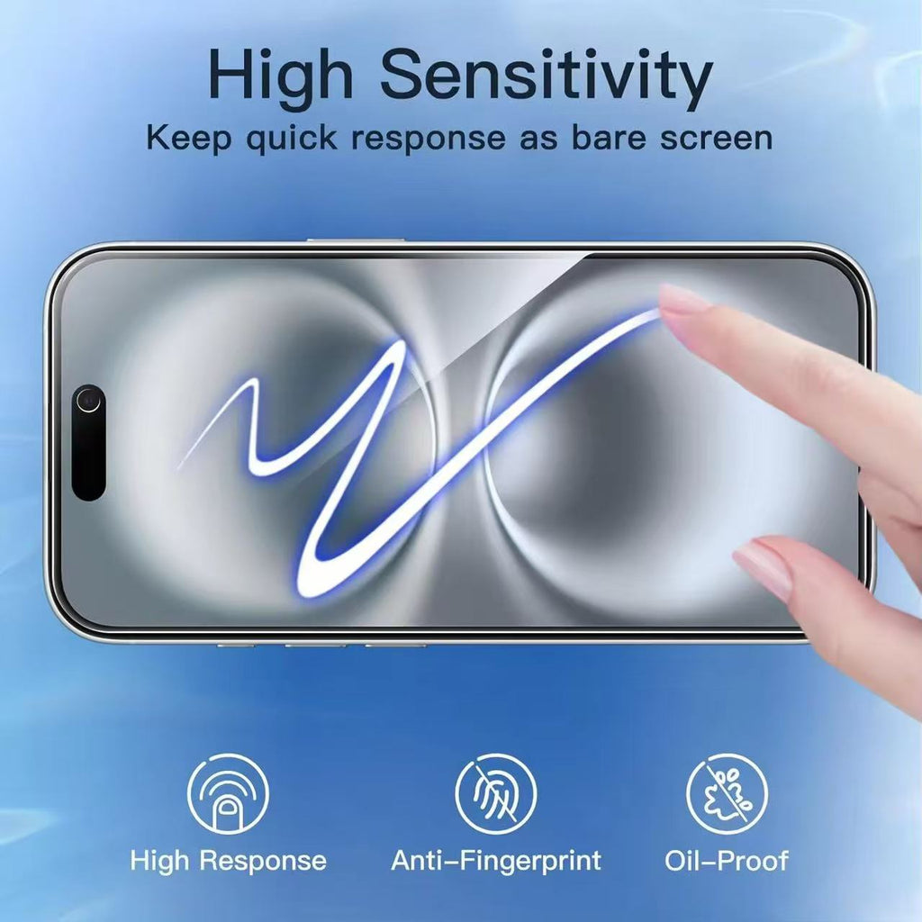 VoxorAI Protection d'écran pour iPhone 17Air , protection intégrale de la confidentialité à 360°, indispensable pour les déplacements, adsorption automatique et application instantanée