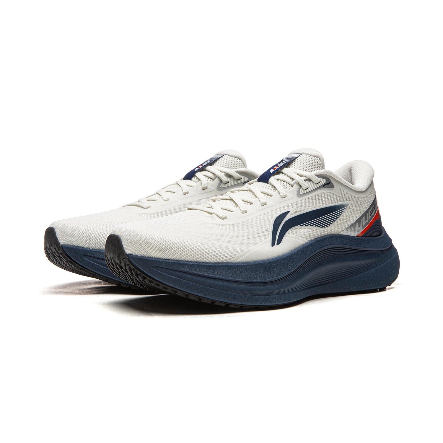 EU45 LI-NING YUEYING 6 Chaussures de running protection et amorti pour homme sport et plein air - Gris craie