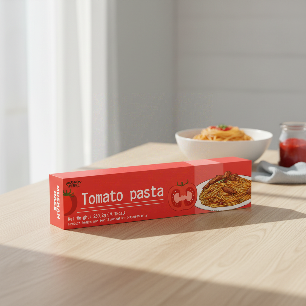 MUSHAN BASE Pâtes à la tomate