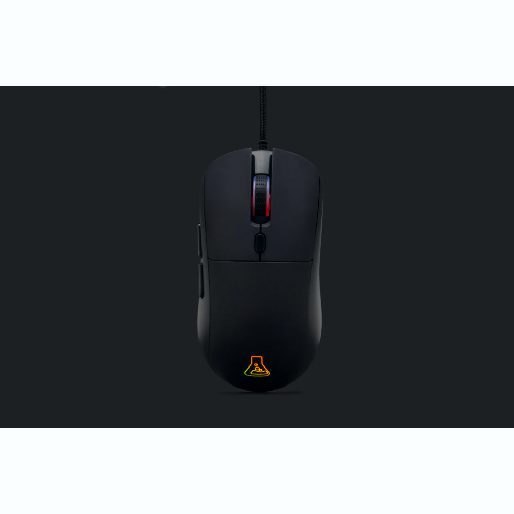 THE G-LAB Kult Cobalt Souris Gaming Filaire - 12800 DPI, 6 Boutons - Noir