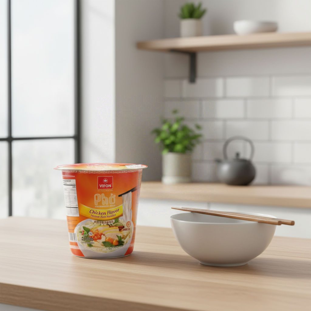 VIFON Nouilles de riz en bol Pho Ga saveur poulet - 60 g
