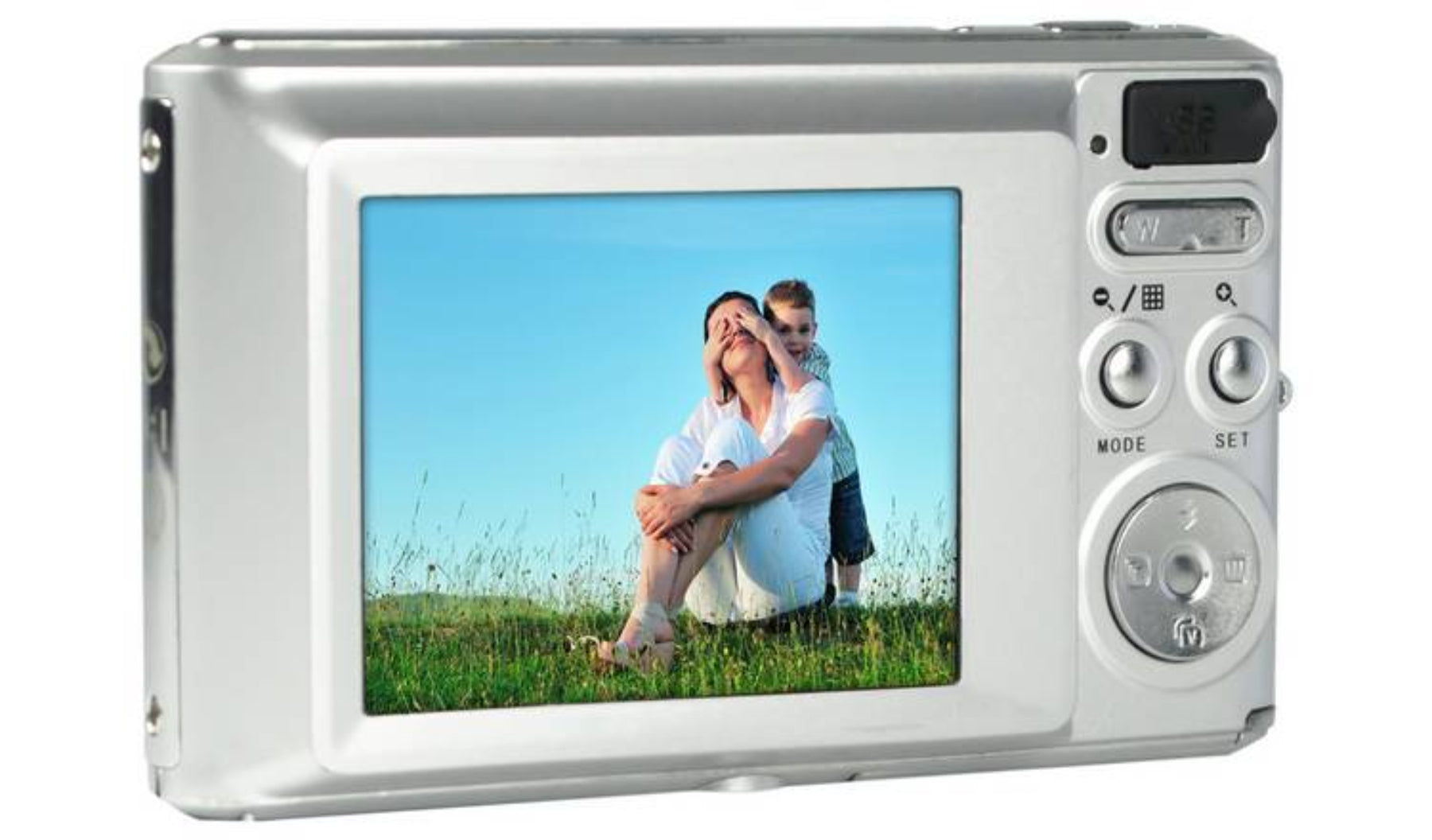 AgfaPhoto Appareil photo numérique compact DC5500 24 Mpx zoom 8x argent