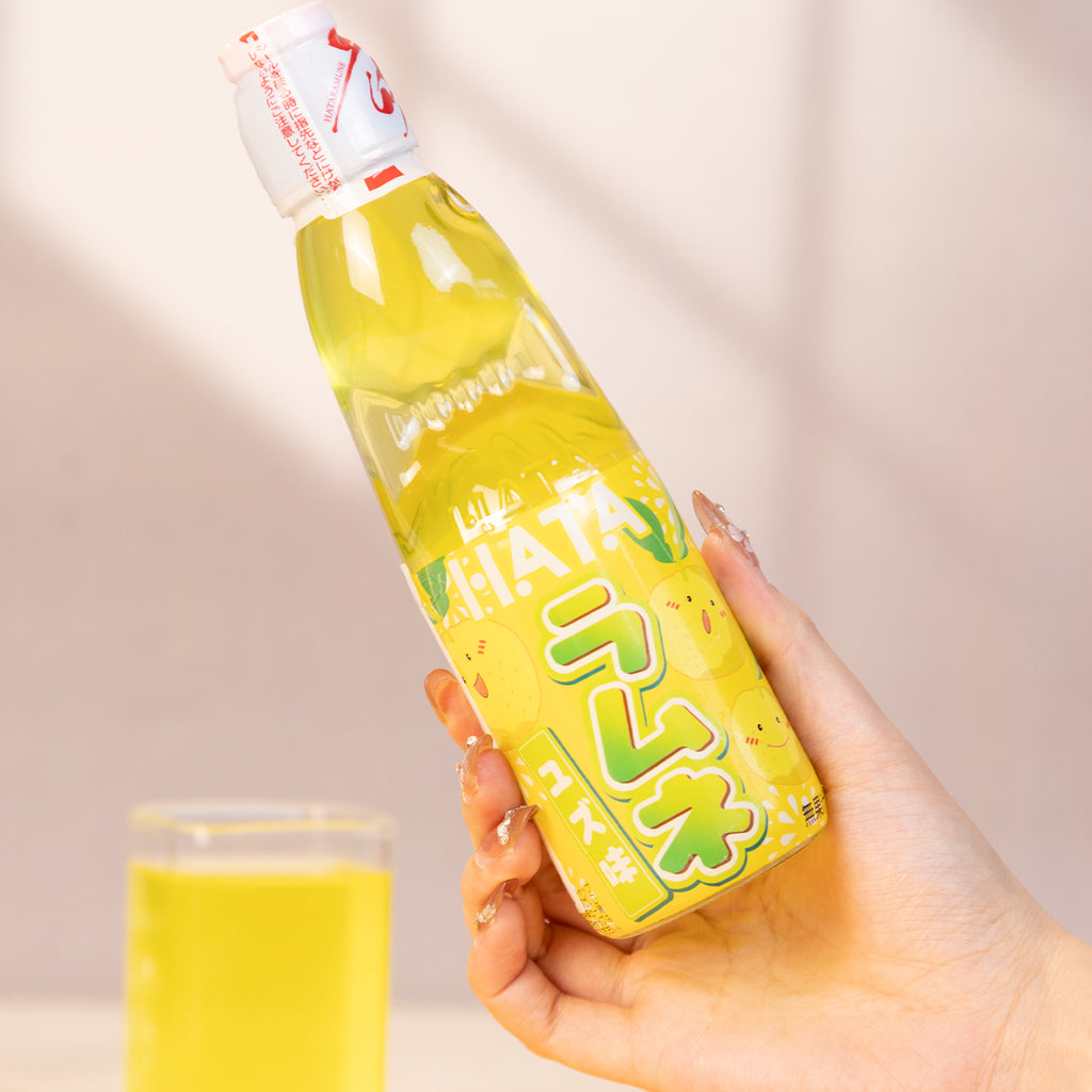 HATA KOSEN Boisson gazeuse Ramune saveur yuzu - 200 ml