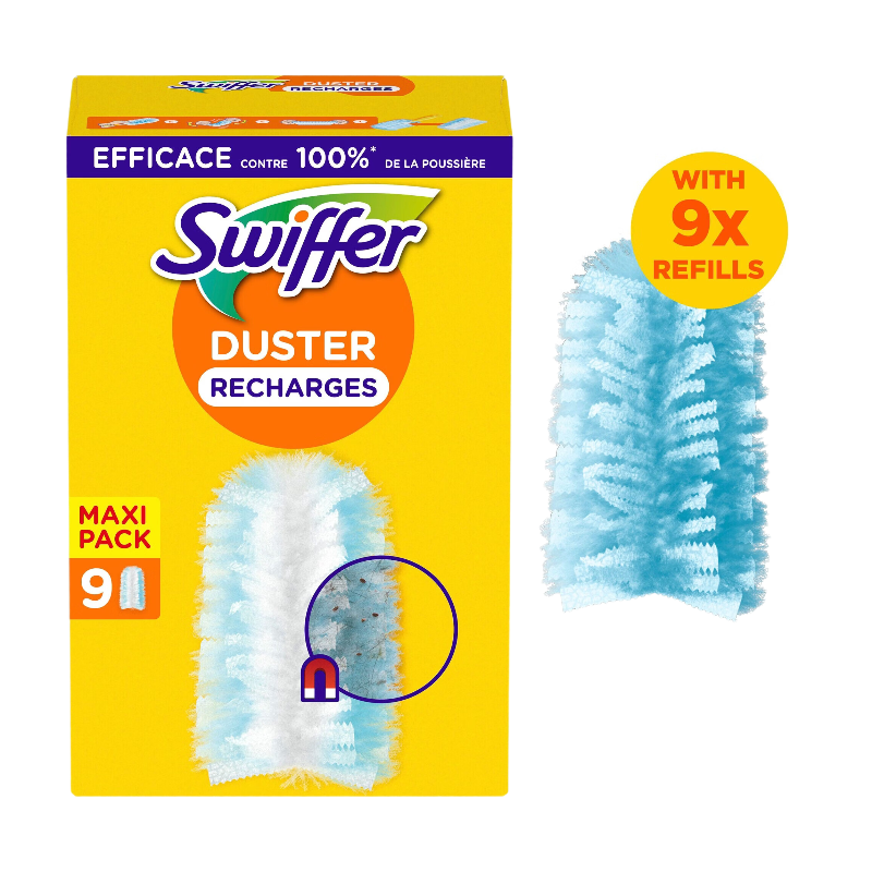 Swiffer Recharges pour plumeau, Lot de 9