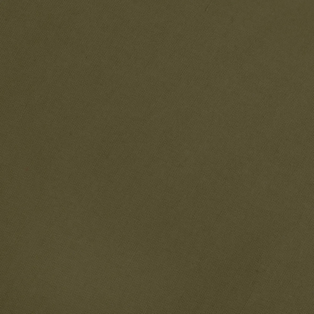 Atmosphera Housse de couette en coton 1 personne vert kaki - 140 x 200 cm