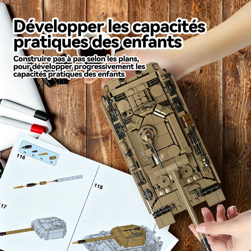 CAYI PzKpfw V Panther 899 pcs Set de Blocs de Construction pour Bricoleurs