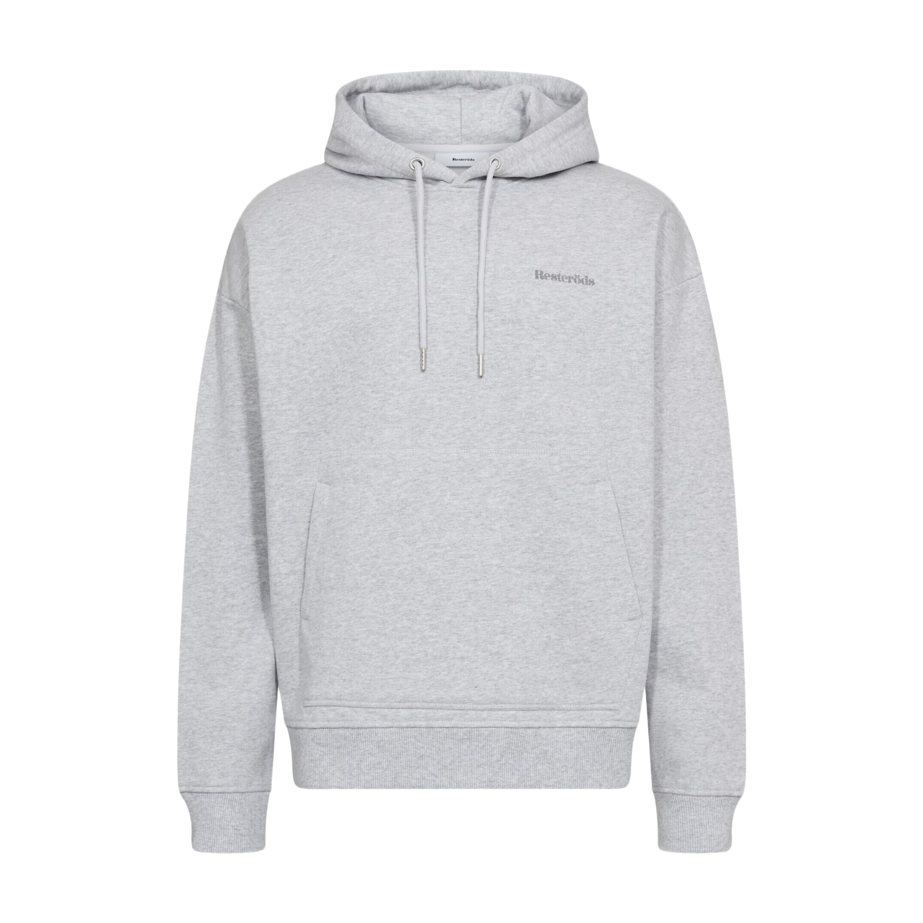 Resteröds Jay Hoodie Gris clair chiné M