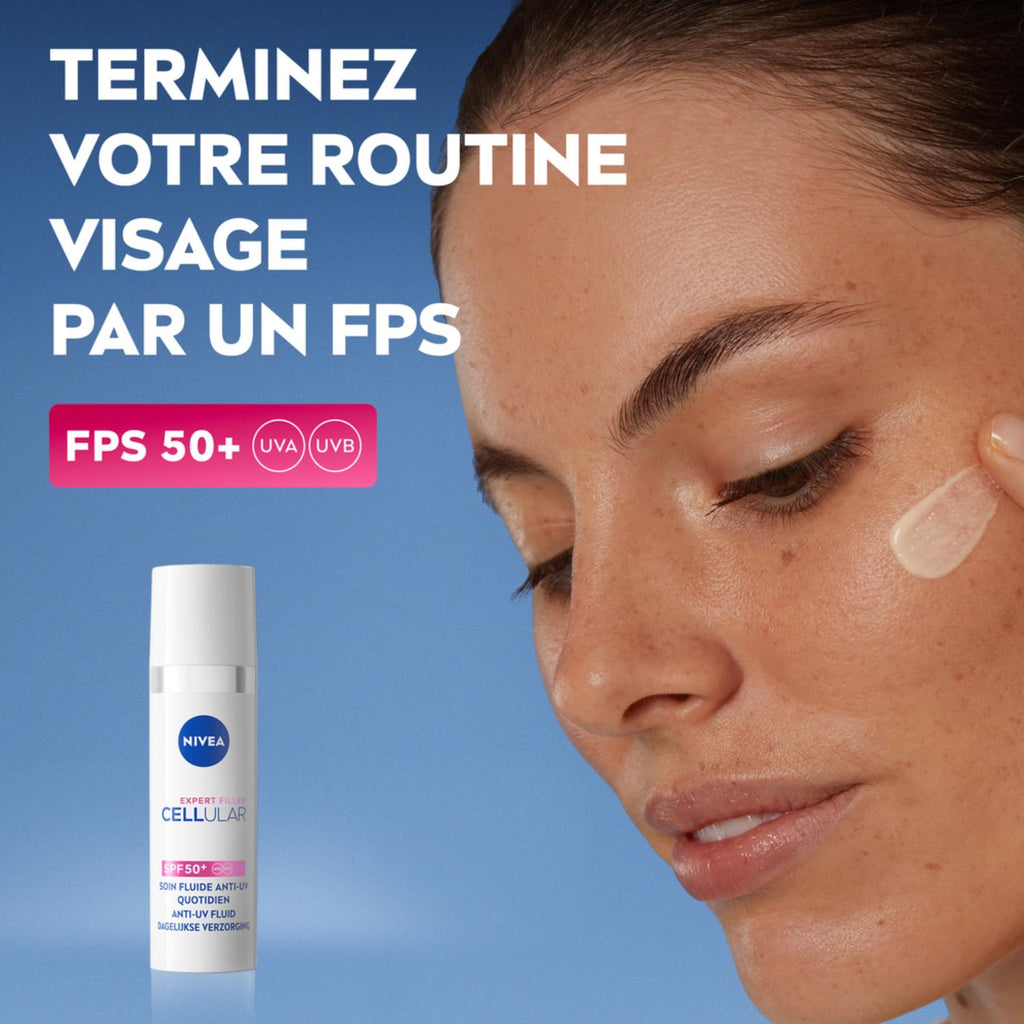 NIVEA Cellular Expert Filler Visage Fluide UV Jour SPF50+ 30 ml