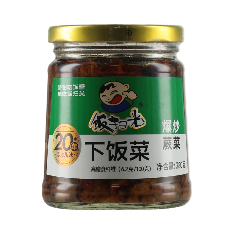 Fan Sao Guang Accompagnement pousses de fougère sautées 280 g