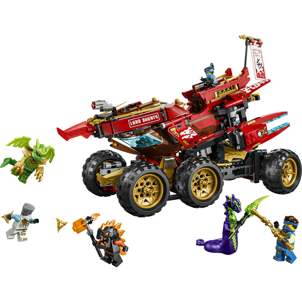 LEGO Ninjago Le Bounty terrestre Ensemble de construction 3 en 1 71869