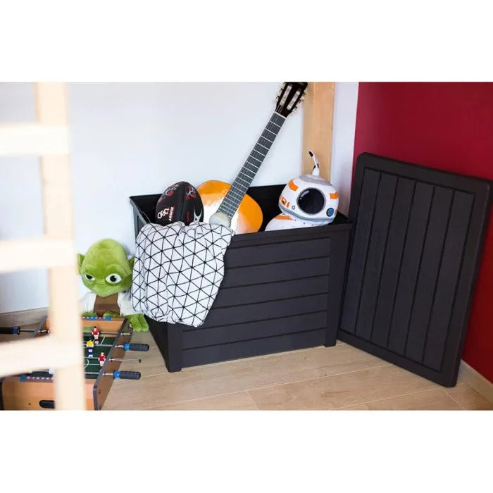EDA Coffre de rangement BAYA 160 L, 72,5 x 54,5 x 51,5 cm
