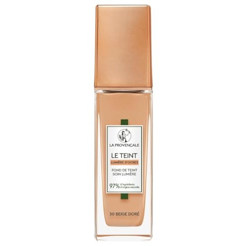 La Provençale Bio Fond de Teint Teinté Soin Clair Naturel 25 Beige Rosé, 30 ml