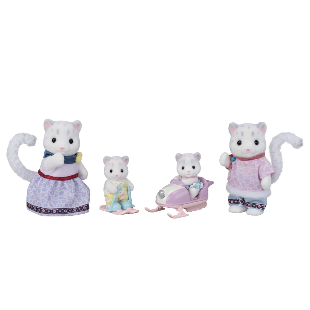 Sylvanian Families Set de Figurines Famille Léopard des Neiges