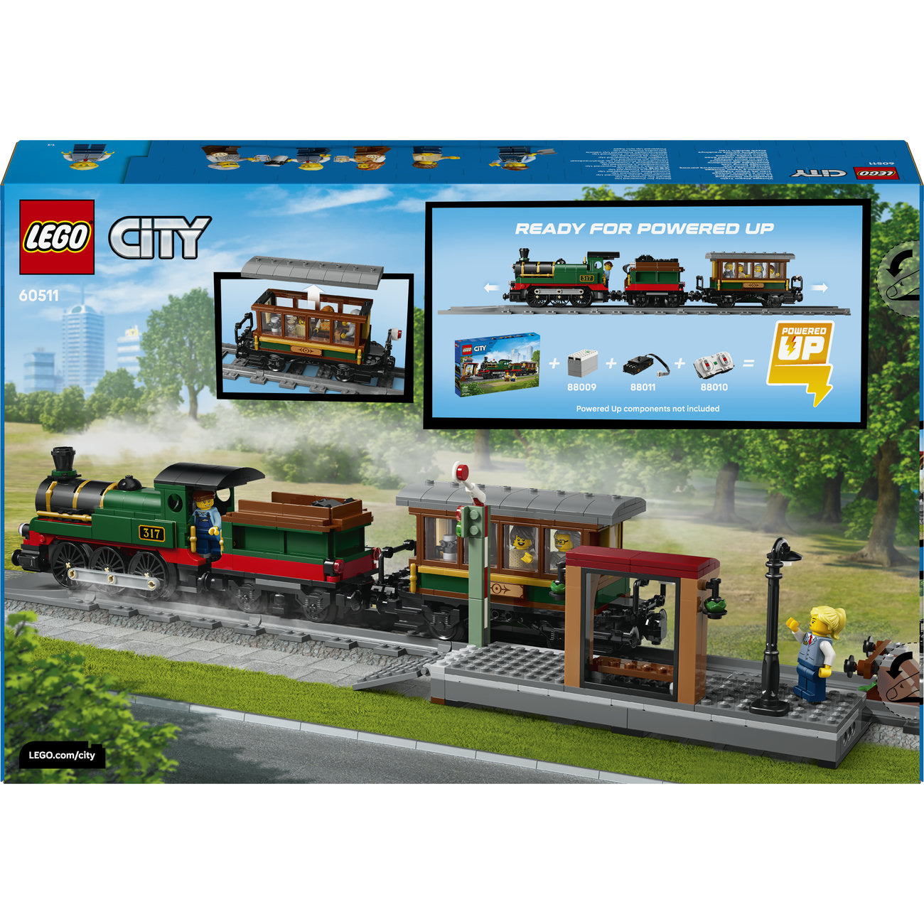 LEGO City 60511 Le train à vapeur rétro