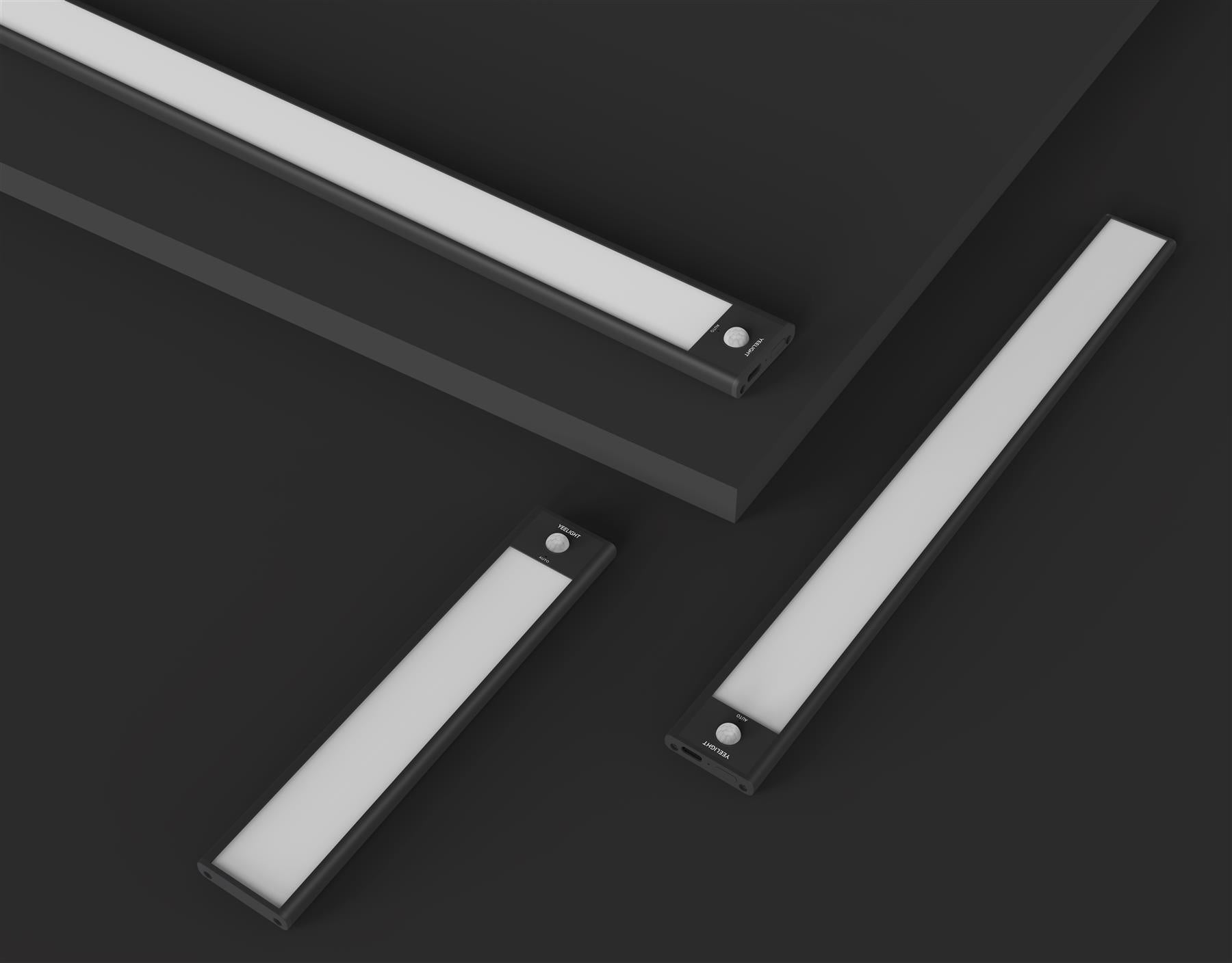 Yeelight Lampe d’armoire avec détecteur A20 (20 cm) --Noir 4000