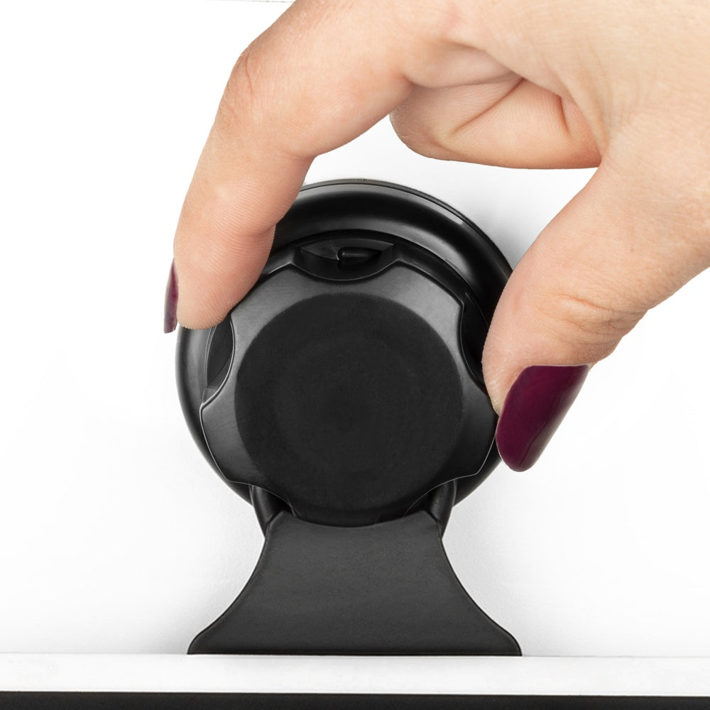 COMPACTOR Bestlock Étagère de Douche à Ventouse Noir