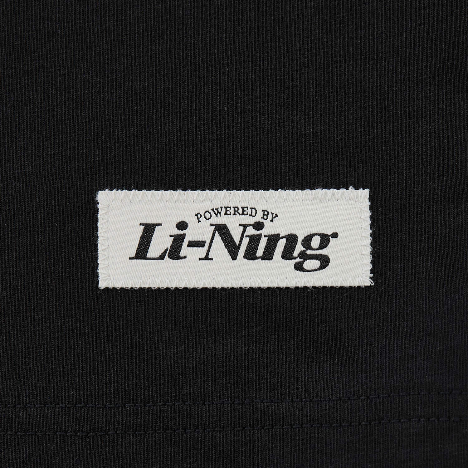 LI-NING T-shirt de sport et de loisir quotidien court commémoratif Curry Noir XL