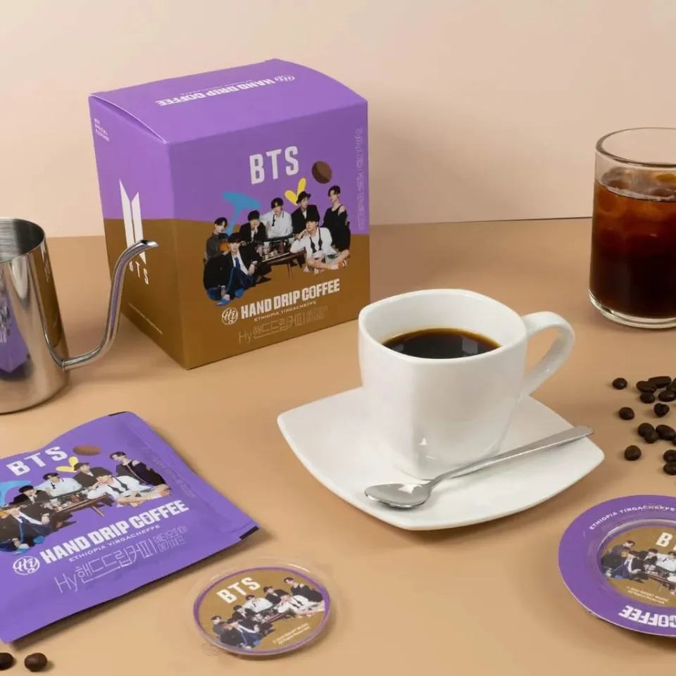 HY Bts Drip Bag Café moulu 70 g (7 x 10 g)