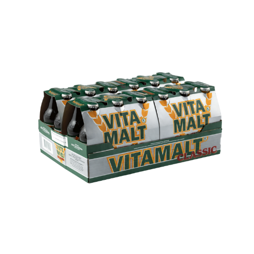 VITAMALT Boisson au malt classique (verre) - 24 × 330 ml