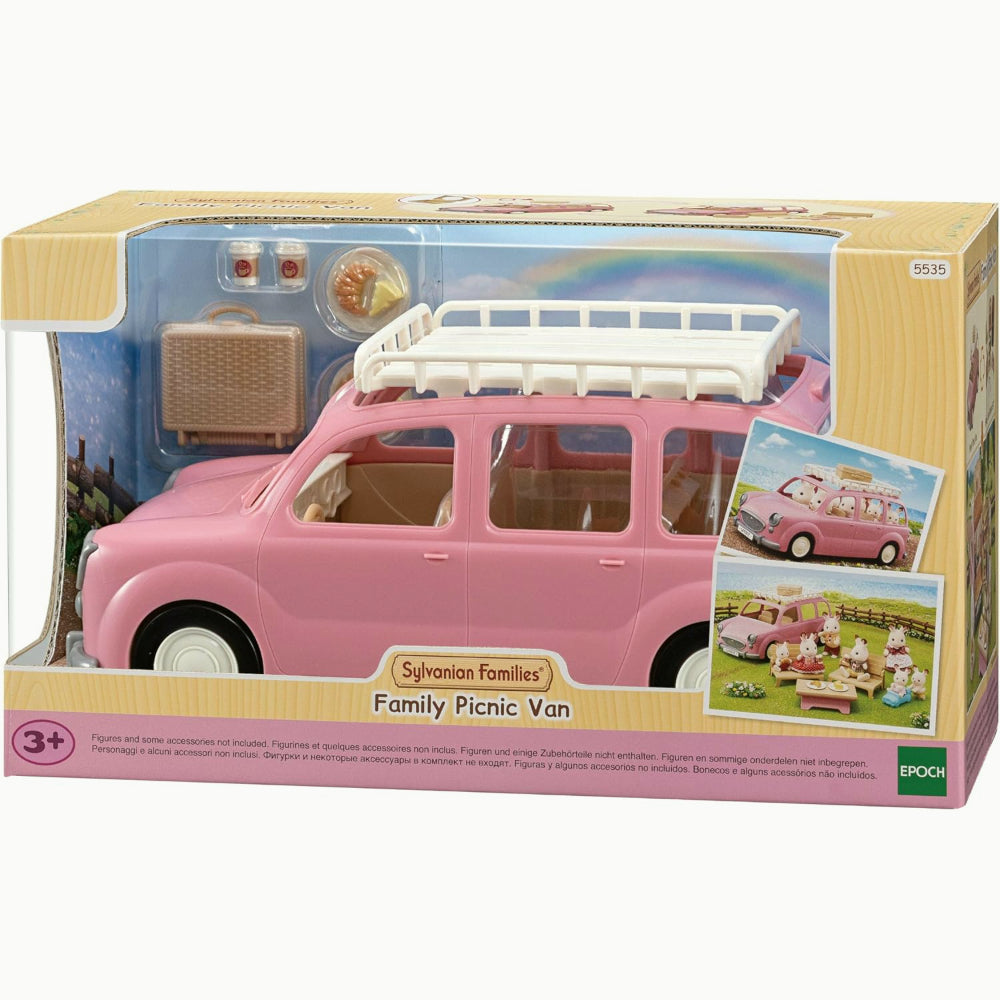 Sylvanian Families Pack de Jeu de Camping-Car de Pique-Nique en Famille