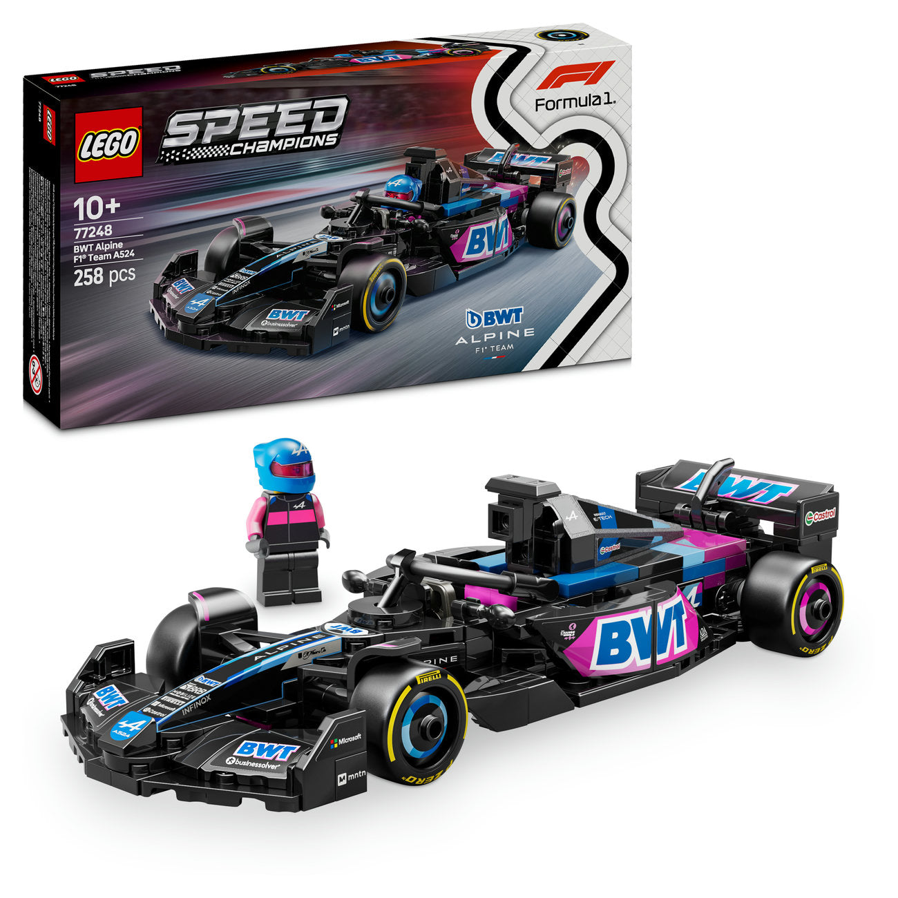 LEGO Speed Champions 77248 Voiture F1® BWT Alpine Team A524