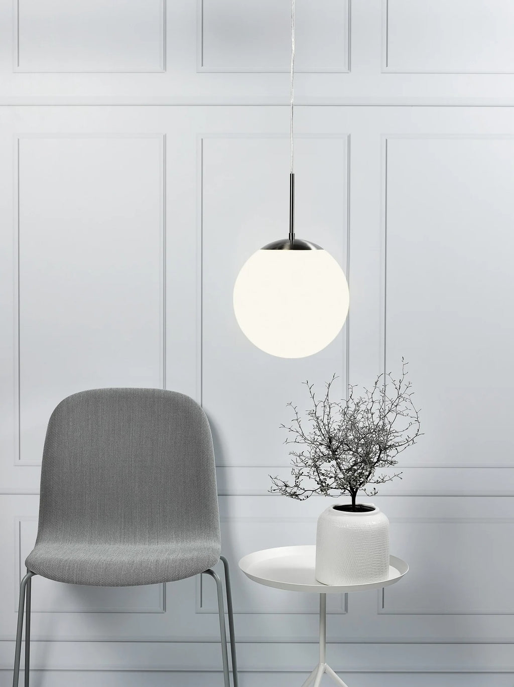 Suspension CAFE 30 verre opale IP20 E27 - Nordlux, Intérieur
