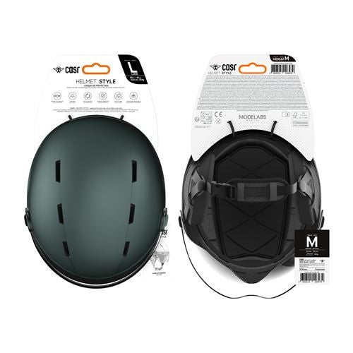 CASR Style Casque de Protection Kaki M