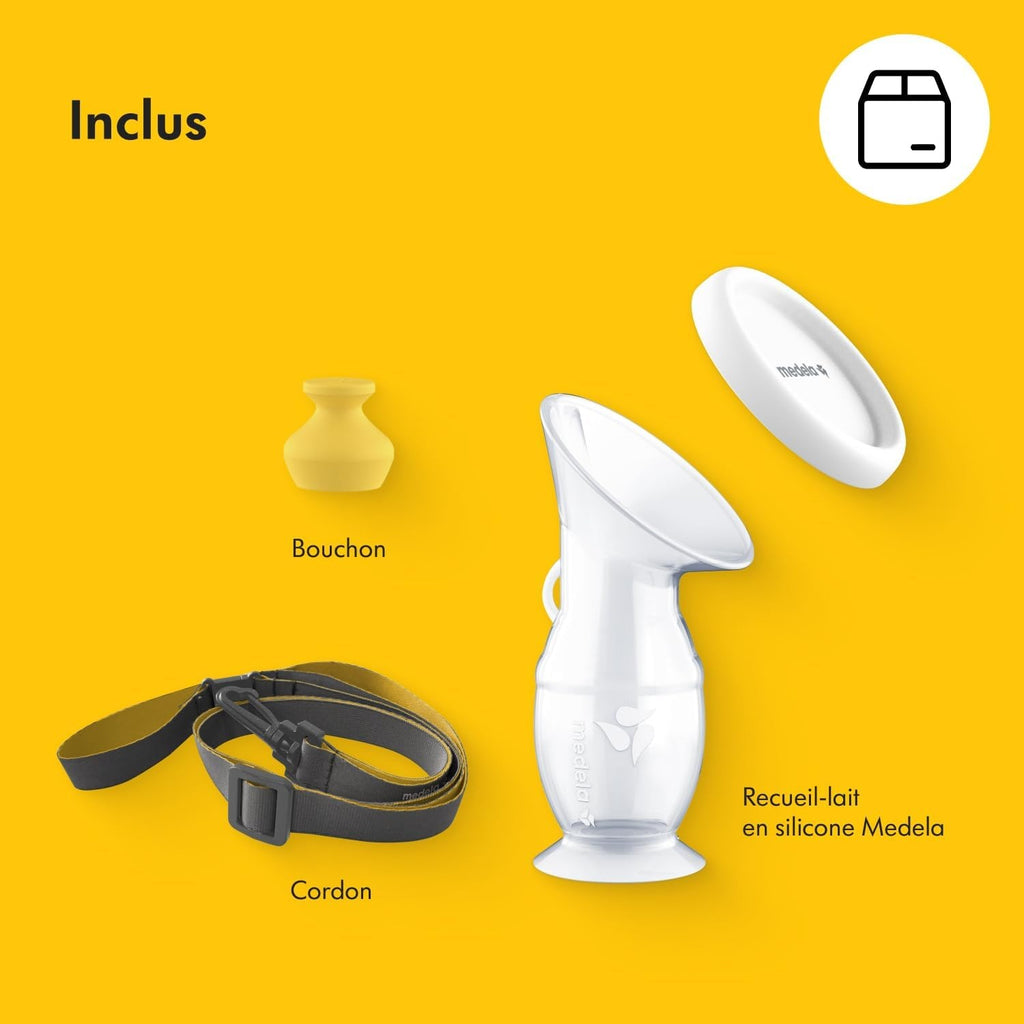 MEDELA - Collecteur de lait maternel en silicone