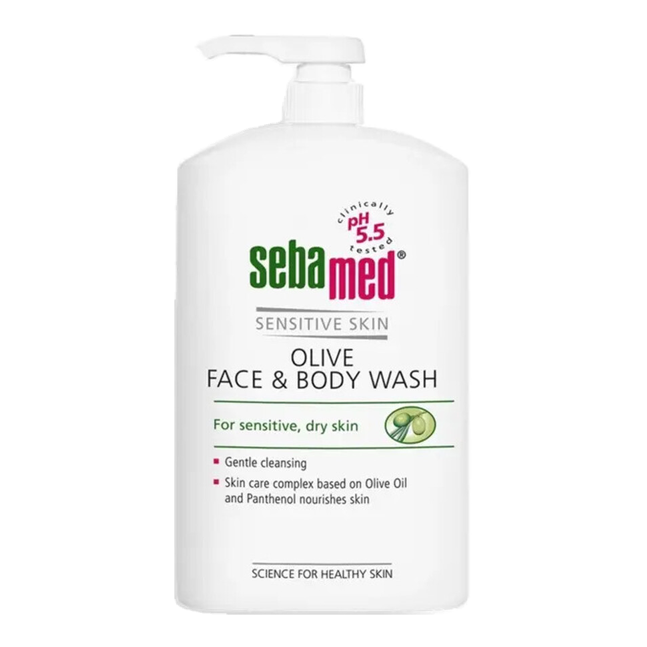 SEBAMED Nettoyant Visage et Corps à l'Huile d'Olive - 1000 ml