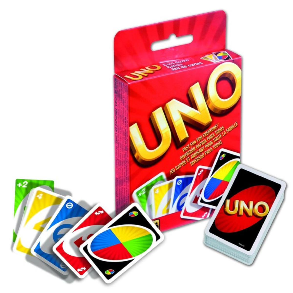 Mattel Games UNO - Jeu de Cartes (W2087) - Multicolore