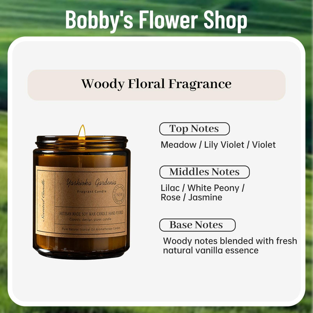Zooly Bougie parfumée en pot en verre avec couvercle argenté - Bobby's Flower Shop, 200 g, 1 pièce