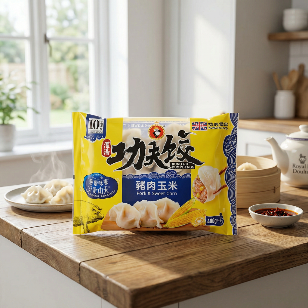 KUNG FU Raviolis porc et maïs 400 g