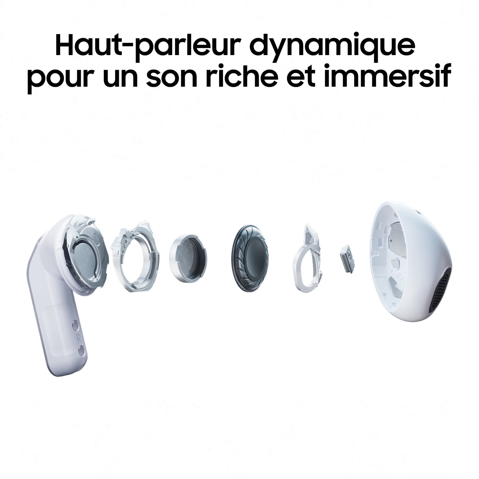 Samsung Galaxy Buds4 - Blanc