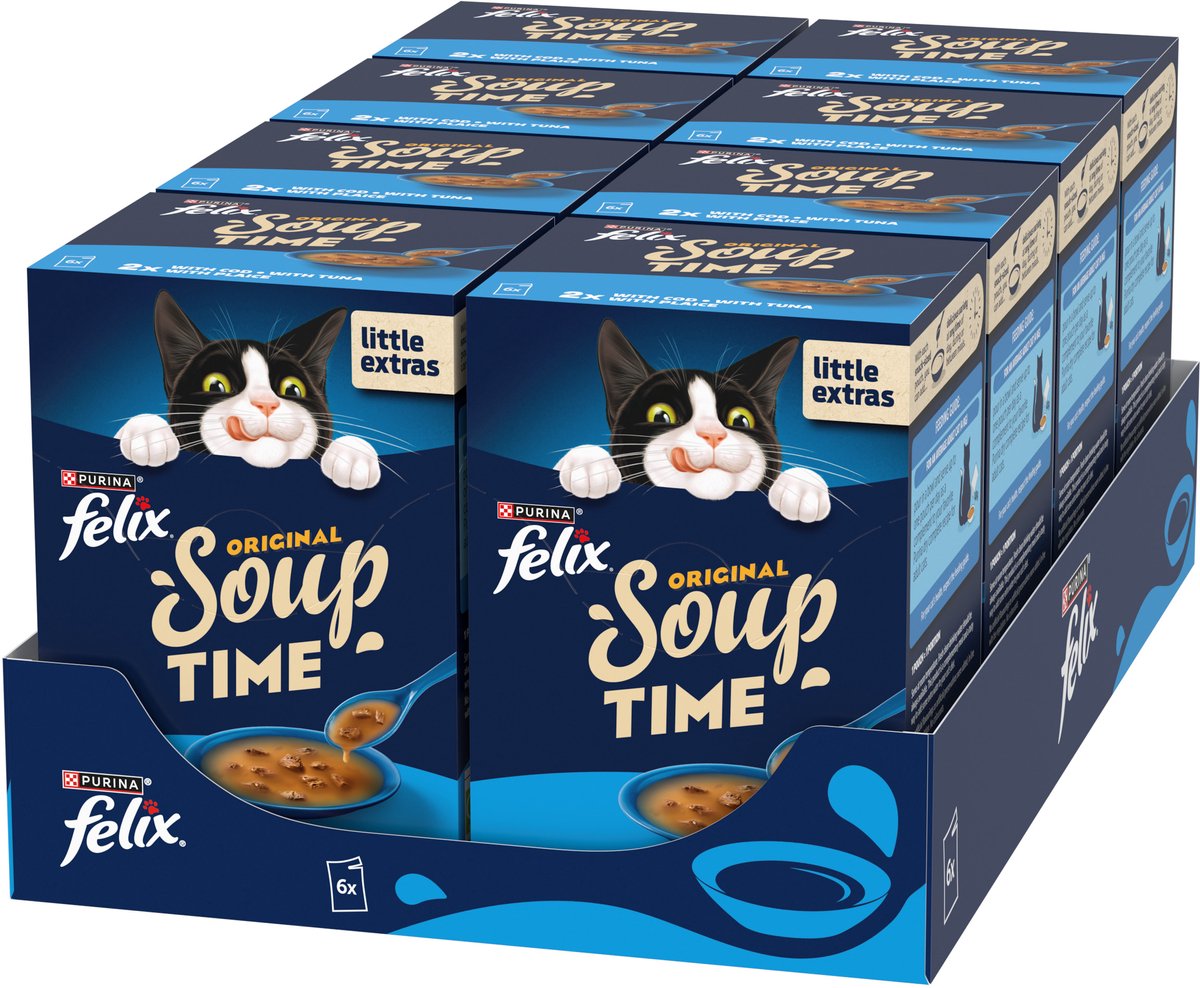 Felix Soupe Sélection de poissons 48x48 g