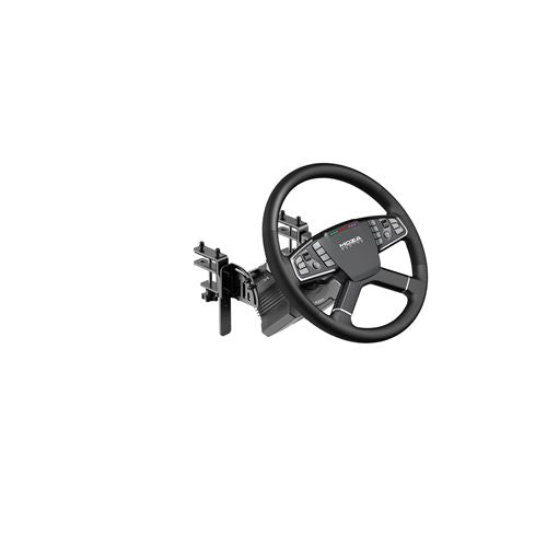 Moza Racing Pack de simulation de camion R5 Truck Driving Simulator pour PC - Inclus Volant et Pédales