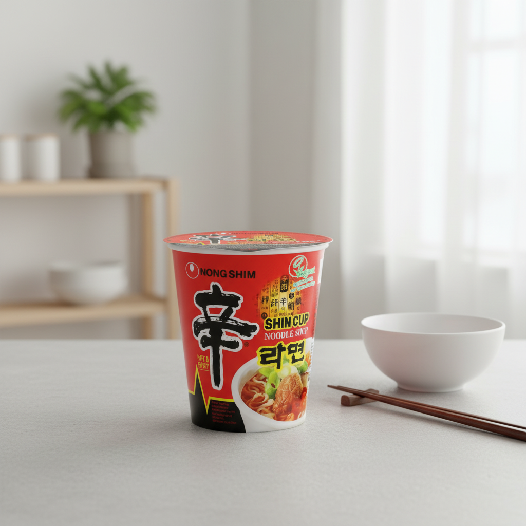 Nongshim Shin Ramyun nouilles format cup - 68 g