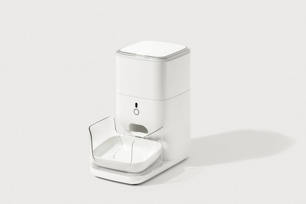 CATLINK FRESH 2-F04 Distributeur intelligent IA, Blanc, contrôle des portions personnalisable, surveillance IA, capacité 4 L, conserve la nourriture fraîche 20 jours, fonctionnement hors ligne pris en charge