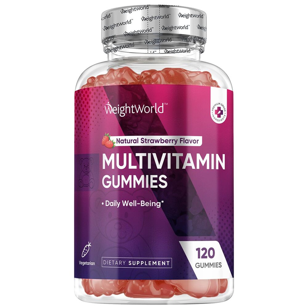 WeightWorld Gommes multivitaminées - 120 gommes