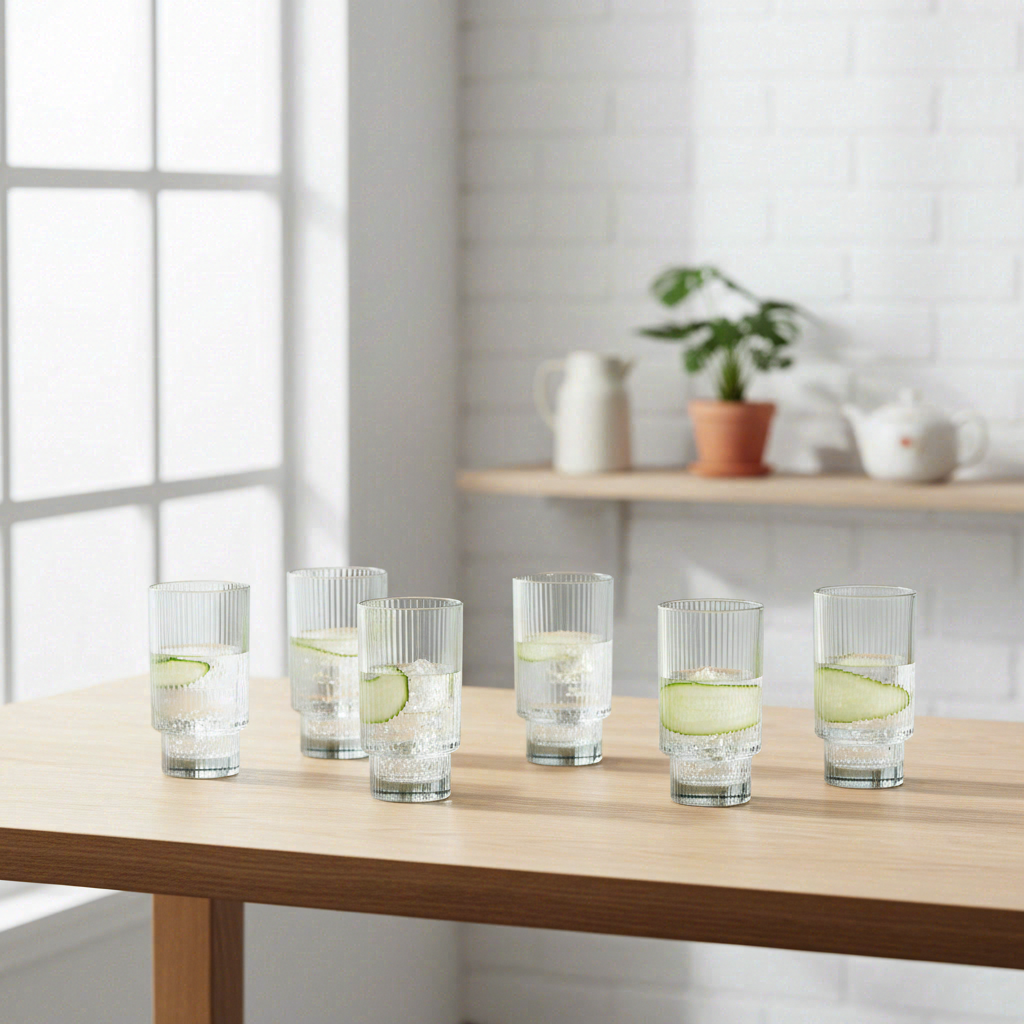 BJÖRN Lot de 6 gobelets LINJE - 38 cl
