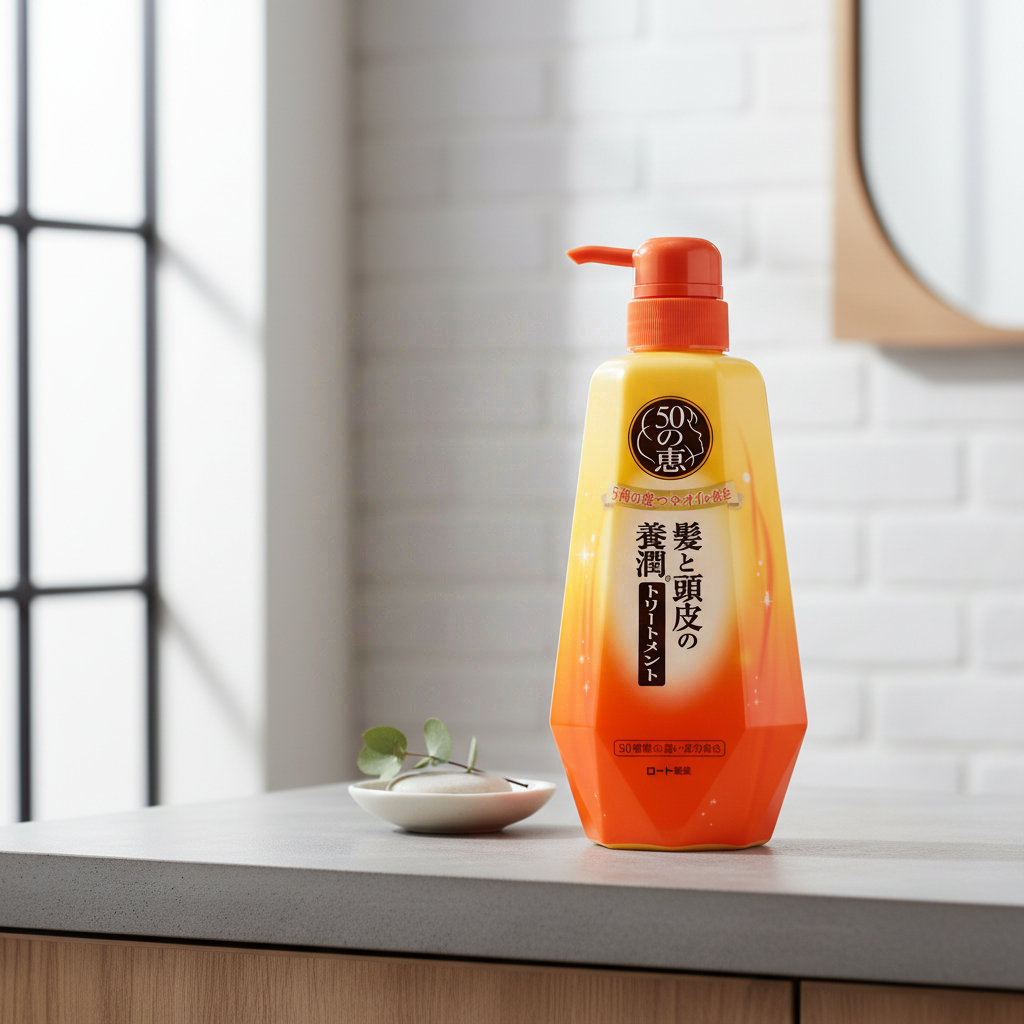 50MEGUMI Après-shampooing nourrissant - 400 ml