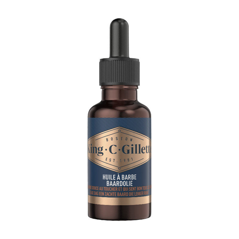 King C. Gillette - Huile de barbe - 30 ml