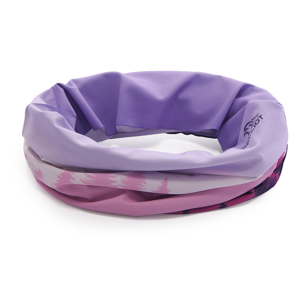 PELLIOT Foulard de tête d'extérieur Violet prune Unisexe Camping Voyage Imperméable Durable