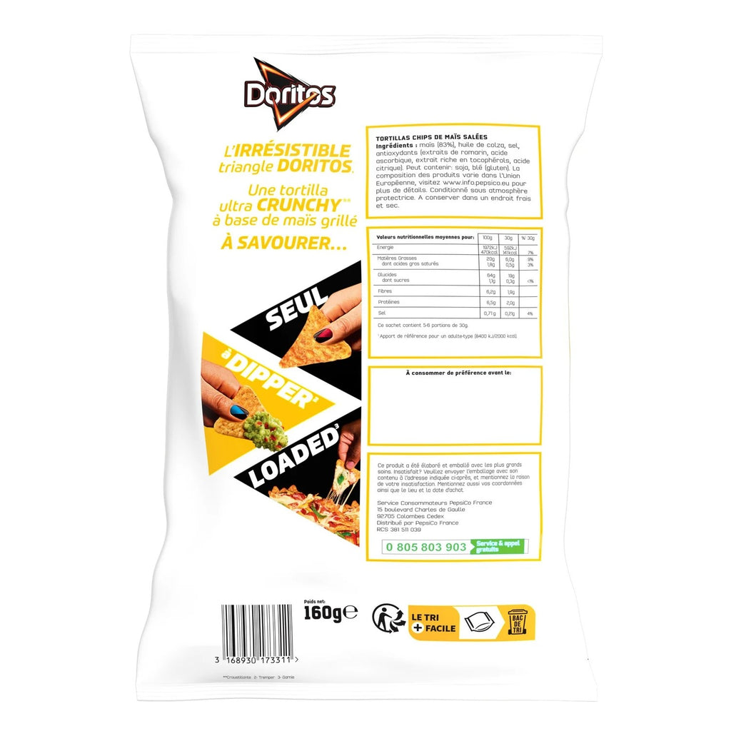 DORITOS Chips Tortilla Nature 160g