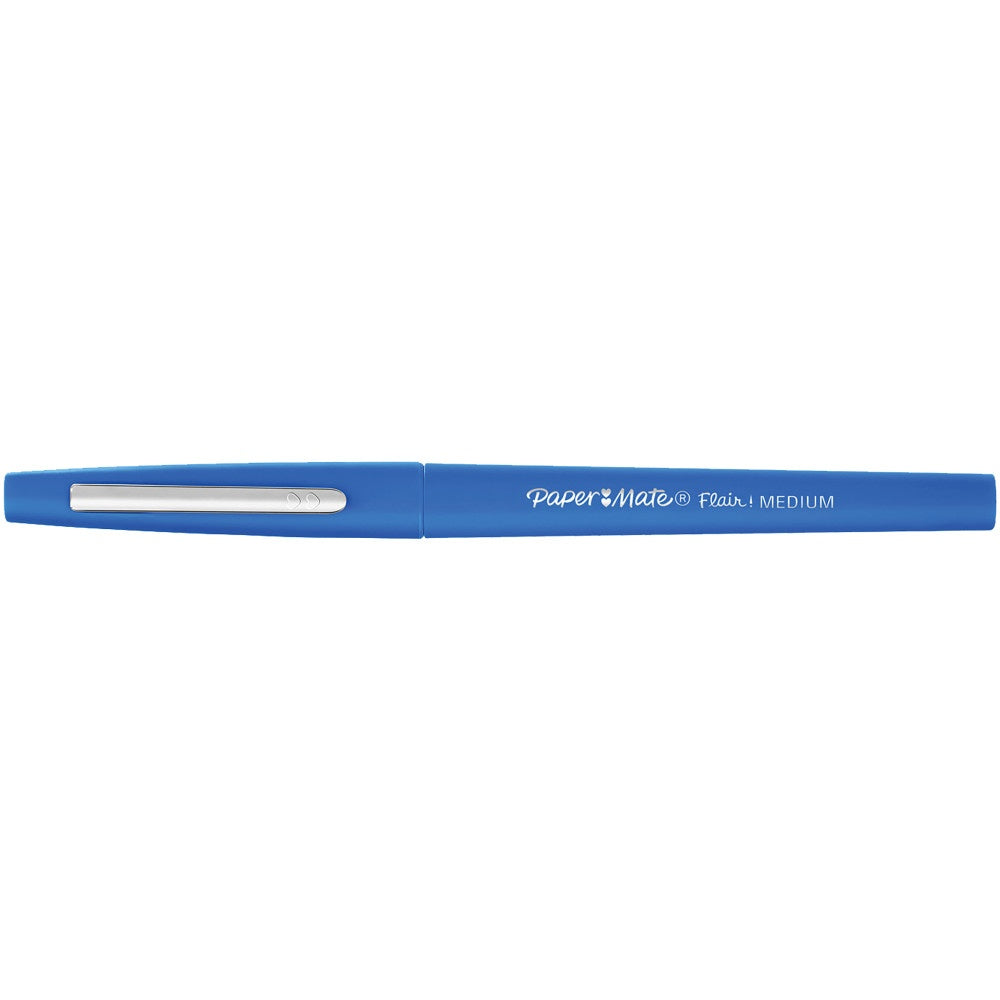 Paper Mate Flair Stylos feutres | à pointe moyenne | Encre bleue
