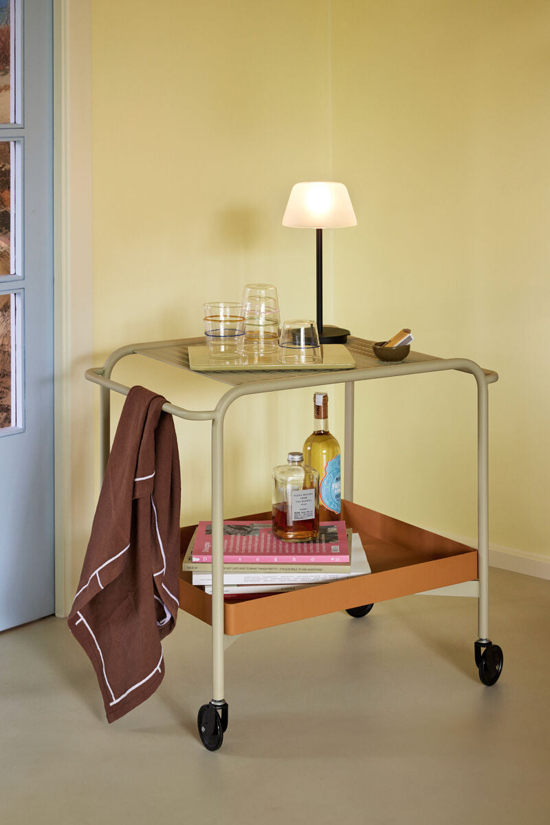 Hübsch Easypeasy Torchon Marron/violet