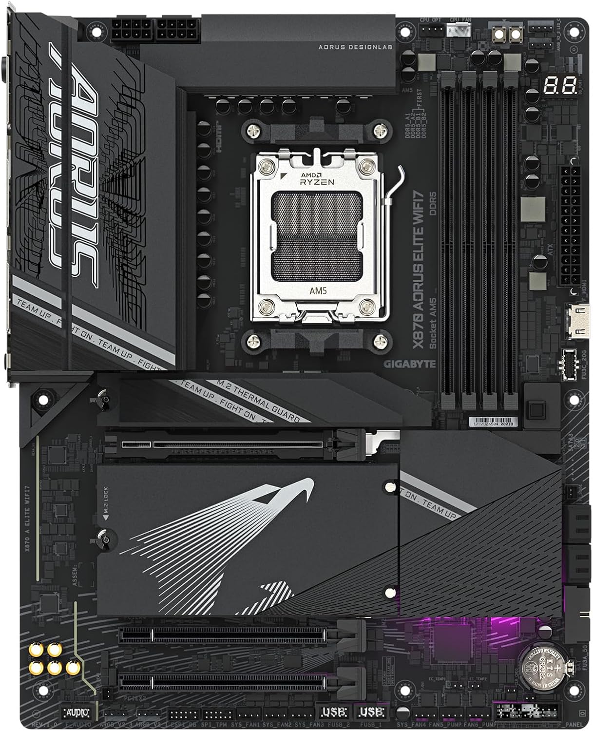 Gigabyte x870m a elite wf7