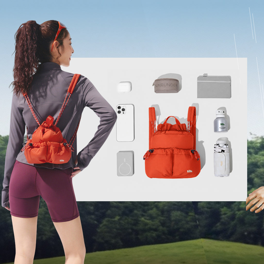 Beneunder Mini sac à dos LC01b - Orange chaud - F (Taille unique)