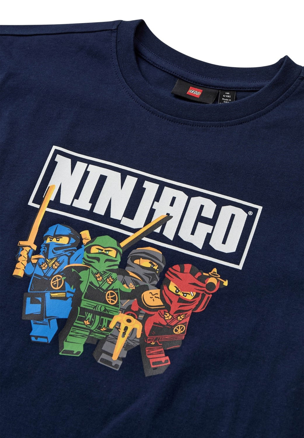 LEGO NINJAGO T-shirt à manches courtes pour enfant bleu marine - Taille 104